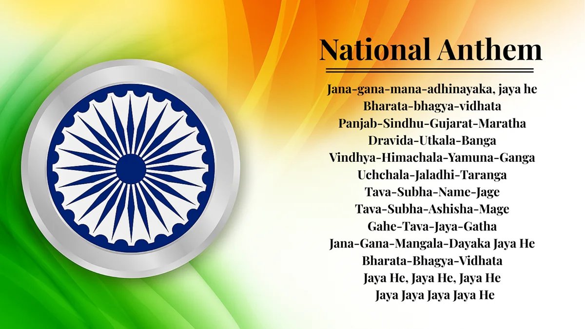 India National Anthem Jana Gana Mana